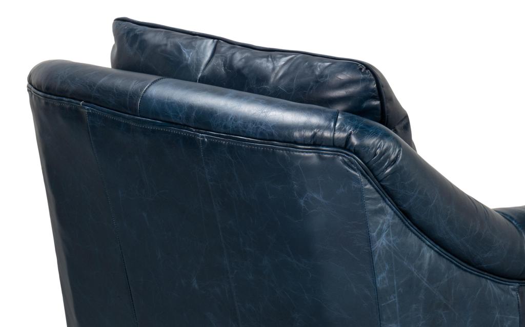 Vandike Blue Arm Chair - Ornate Home