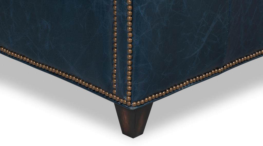 Vandike Blue Arm Chair - Ornate Home