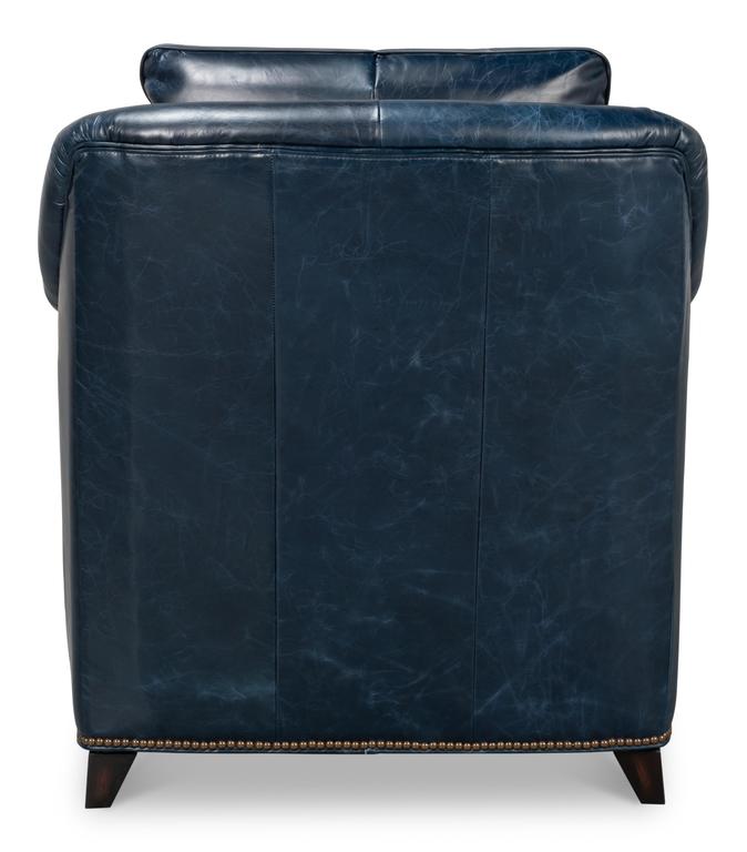 Vandike Blue Arm Chair - Ornate Home