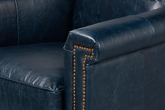 Vandike Blue Arm Chair - Ornate Home