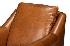 Vandike Brown Arm Chair - Ornate Home