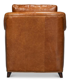 Vandike Brown Arm Chair - Ornate Home