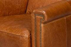 Vandike Brown Arm Chair - Ornate Home