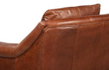 Vandike Brown Arm Chair - Ornate Home