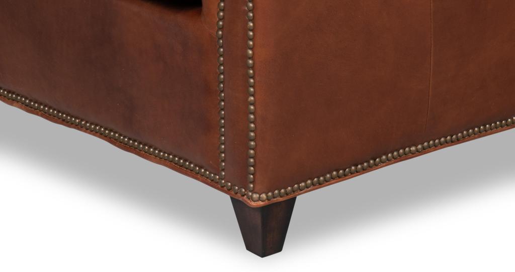 Vandike Brown Arm Chair - Ornate Home