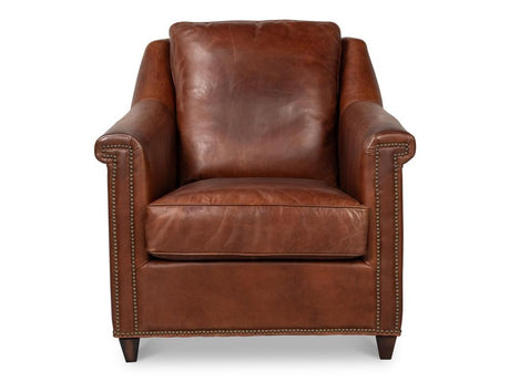 Vandike Brown Arm Chair - Ornate Home