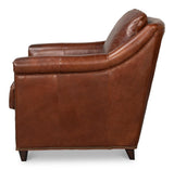 Vandike Brown Arm Chair - Ornate Home