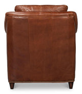 Vandike Brown Arm Chair - Ornate Home