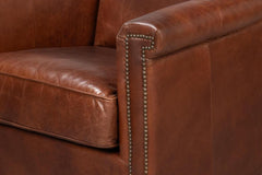 Vandike Brown Arm Chair - Ornate Home