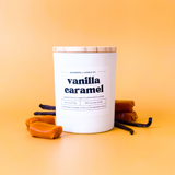 Vanilla Caramel 5.3oz Soy Candle - Ornate Home