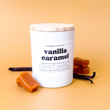 Vanilla Caramel 5.3oz Soy Candle - Ornate Home