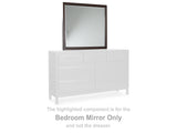 Vanmore Dark Brown Bedroom Mirror - Ornate Home