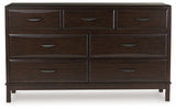 Vanmore Dark Brown Dresser (Online Special Price) - Ornate Home