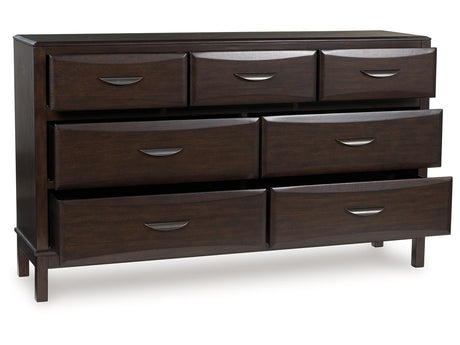 Vanmore Dark Brown Dresser - Ornate Home