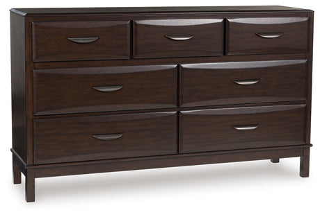 Vanmore Dark Brown Dresser - Ornate Home