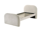 Vanni Ivory Twin Bed w/ Trundle - Ornate Home