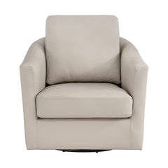 Vantage Beige Swivel Chair - Ornate Home