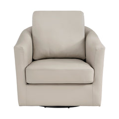 Vantage Beige Swivel Chair - Ornate Home