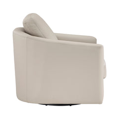 Vantage Beige Swivel Chair - Ornate Home