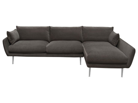 Vantage Iron Grey 2pc Sectional - Ornate Home