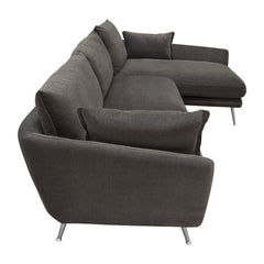 Vantage Iron Grey 2pc Sectional - Ornate Home