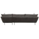 Vantage Iron Grey 2pc Sectional - Ornate Home