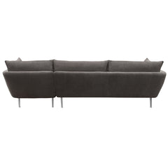 Vantage Iron Grey 2pc Sectional - Ornate Home