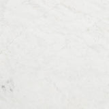 Vara White & Walnut Side Table - Ornate Home