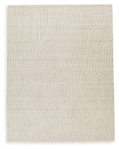 Varahill Gray/Ivory Large Rug - Ornate Home