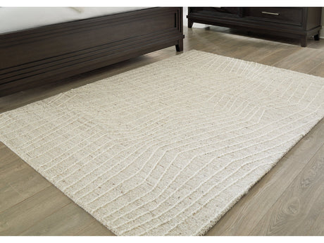 Varahill Gray/Ivory Medium Rug (Online Special Price) - Ornate Home