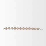 Varamala Dark Beige Paper Mache Sphere Garland - Ornate Home