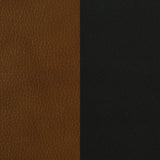 Vardon Dark Brown Genuine Leather Counter Height Chair (Set Of 2) - Ornate Home