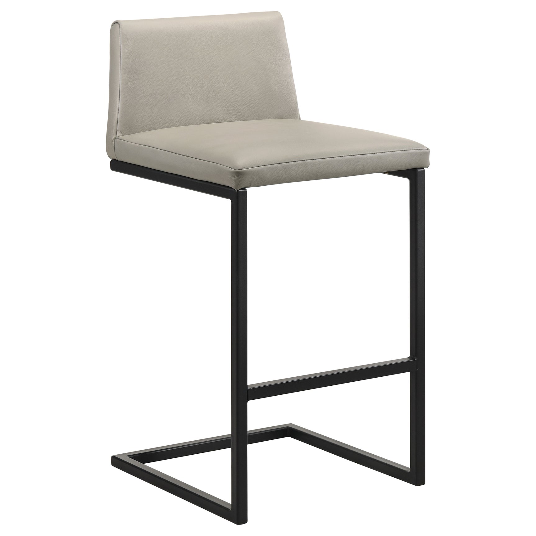 Vardon Tan Genuine Leather Bar Stool (Set Of 2) - Ornate Home