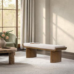 Varena Latte Accent Bench