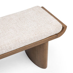 Varena Latte Accent Bench