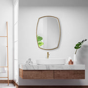 Varenna Aged Gold Vanity Mirror - Ornate Home