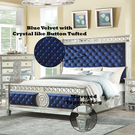 Varian Eastern King Bed - Ornate Home