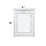 Varian Mirrored & Antique Platinum Mirror - Ornate Home