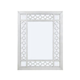 Varian Mirrored & Antique Platinum Mirror - Ornate Home