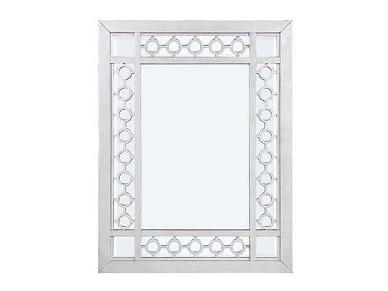 Varian Mirrored & Antique Platinum Mirror - Ornate Home