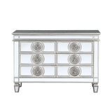 Varian Mirrored & Antique Platinum Server/Sideboard - Ornate Home