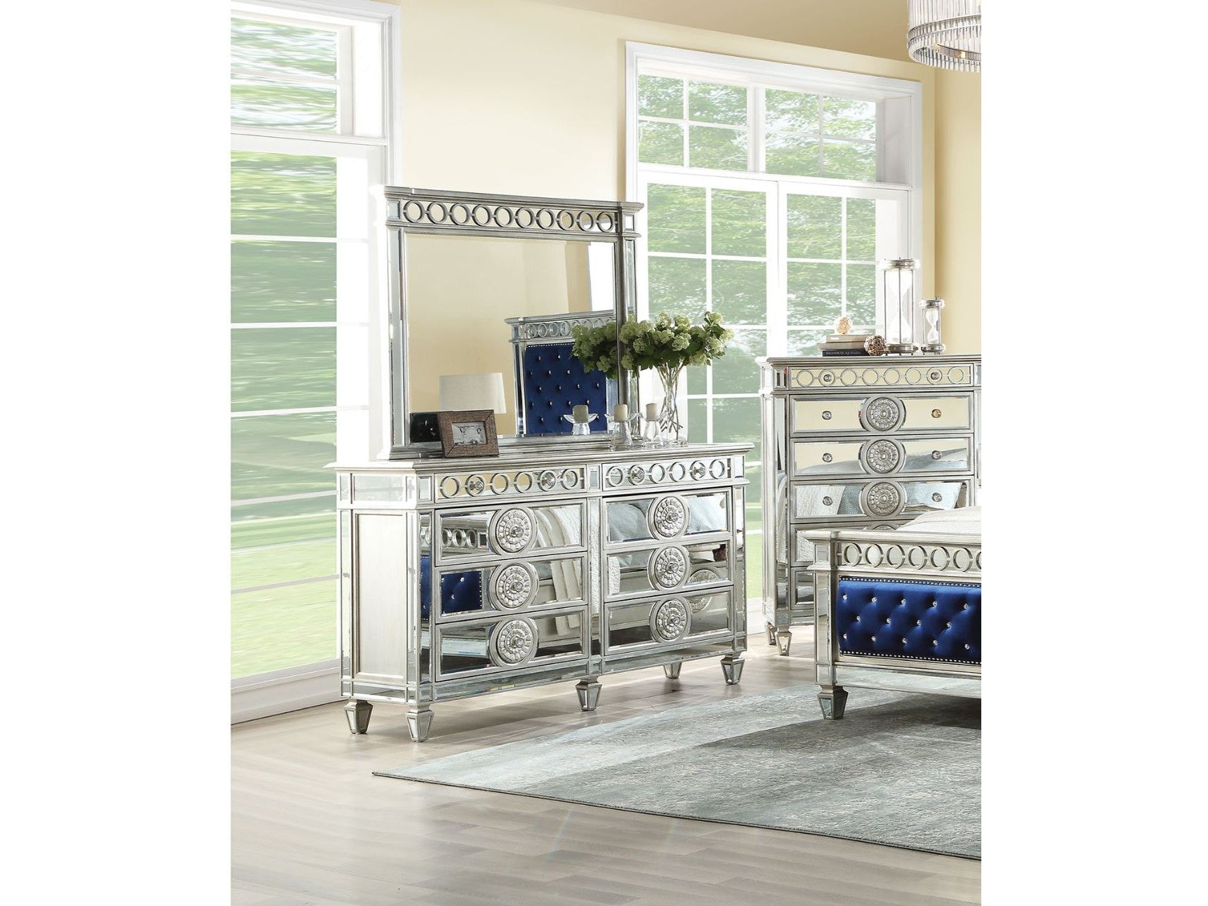 Varian Mirrored Dresser - Ornate Home