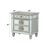 Varian Mirrored Nightstand - Ornate Home