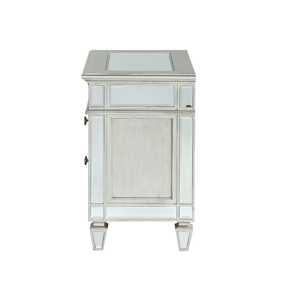 Varian Mirrored Nightstand - Ornate Home