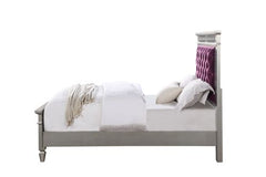 Varian Red Velvet Full Bed - Ornate Home