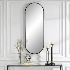 Varina Black Tall Mirror - Ornate Home
