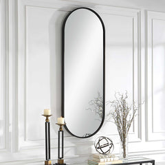 Varina Black Tall Mirror - Ornate Home