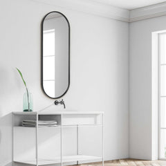 Varina Black Tall Mirror - Ornate Home