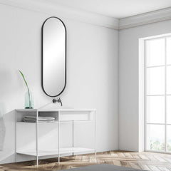 Varina Black Tall Mirror - Ornate Home