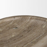 Vasca Gray Marble Decorative Pedestal Bowl - Ornate Home